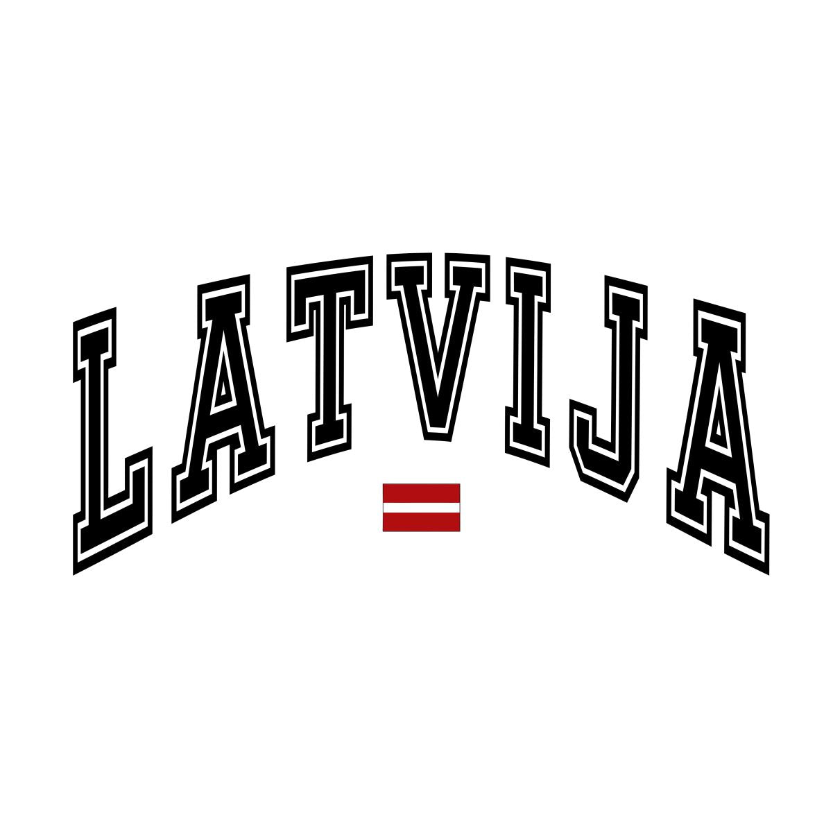 Balti UNISEX krekli "Mana valsts"