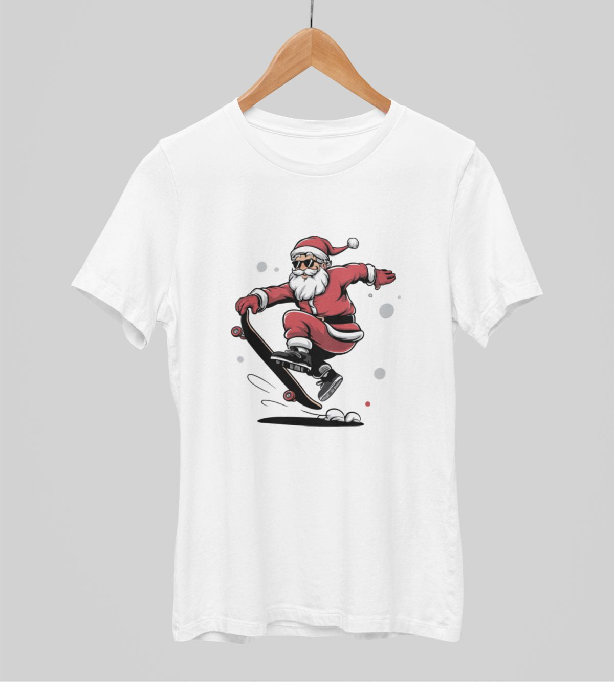 Balti UNISEX krekli "Steidzamies dāvināt"