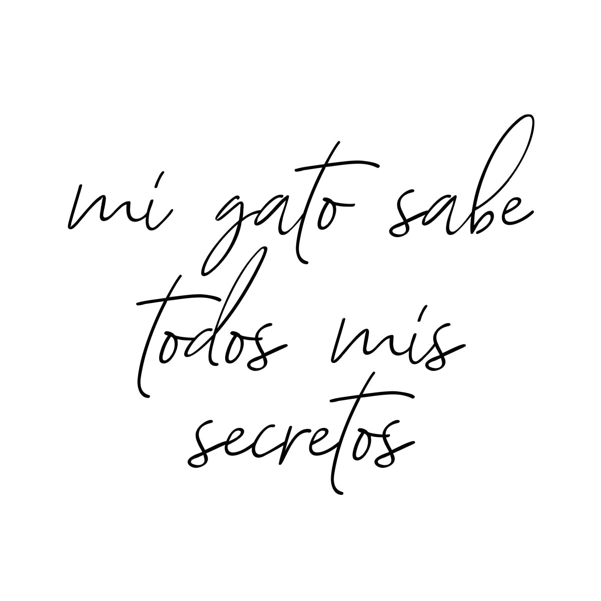 Biele UNISEX tričko „Mi gato sabe“