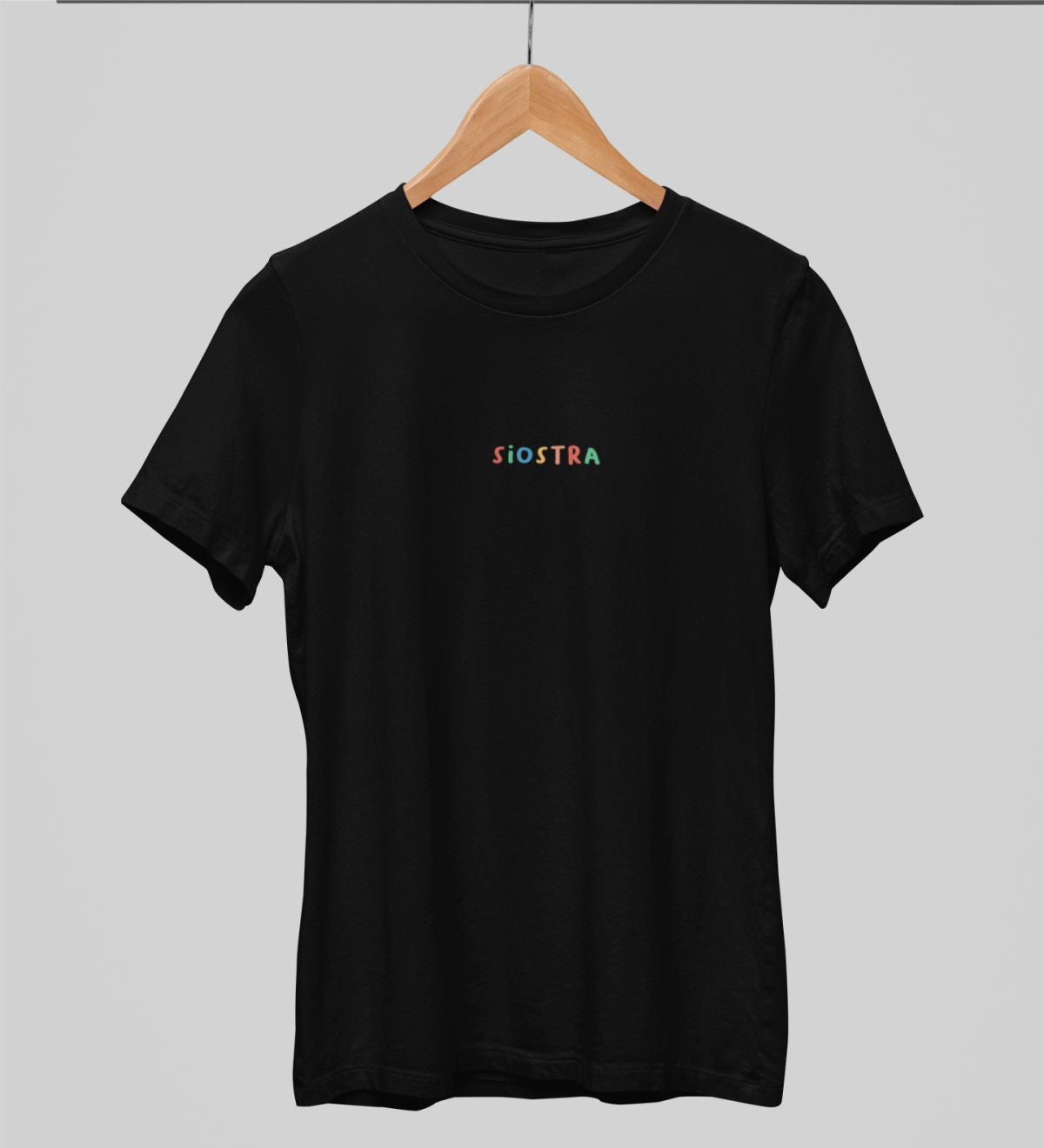 Czarna UNISEX koszulka Siostra