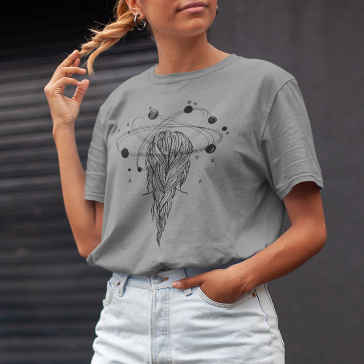 Grey Melange T-shirt Daydream