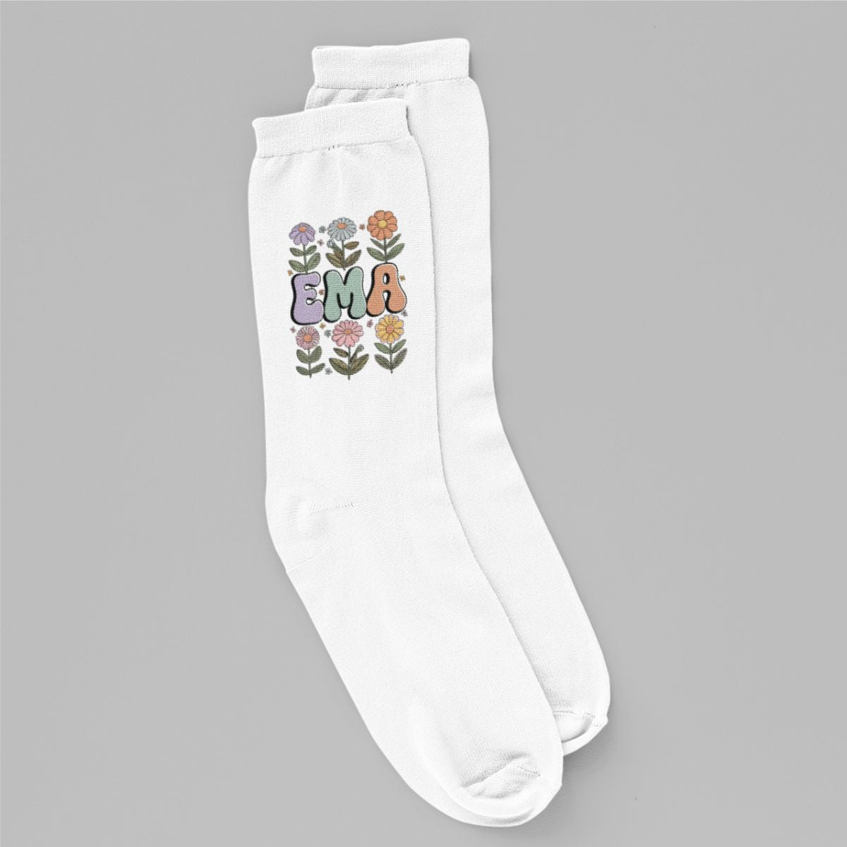 Valged sokid "Ema lillede vahel"