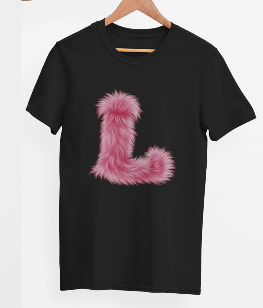 Mustad UNISEX T-särgid "L täht"