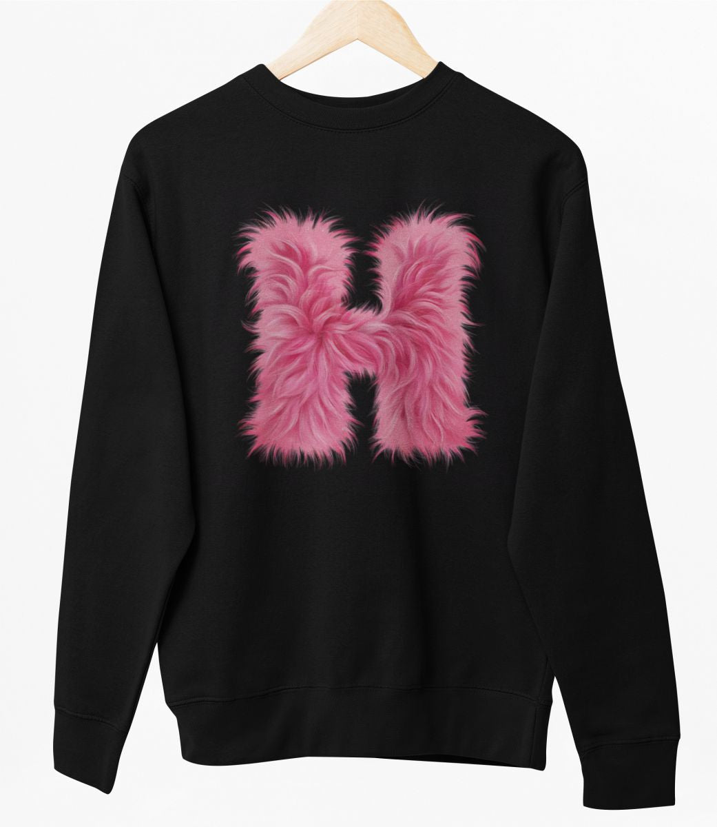 Svart UNISEX tröja “H Buchstabe”