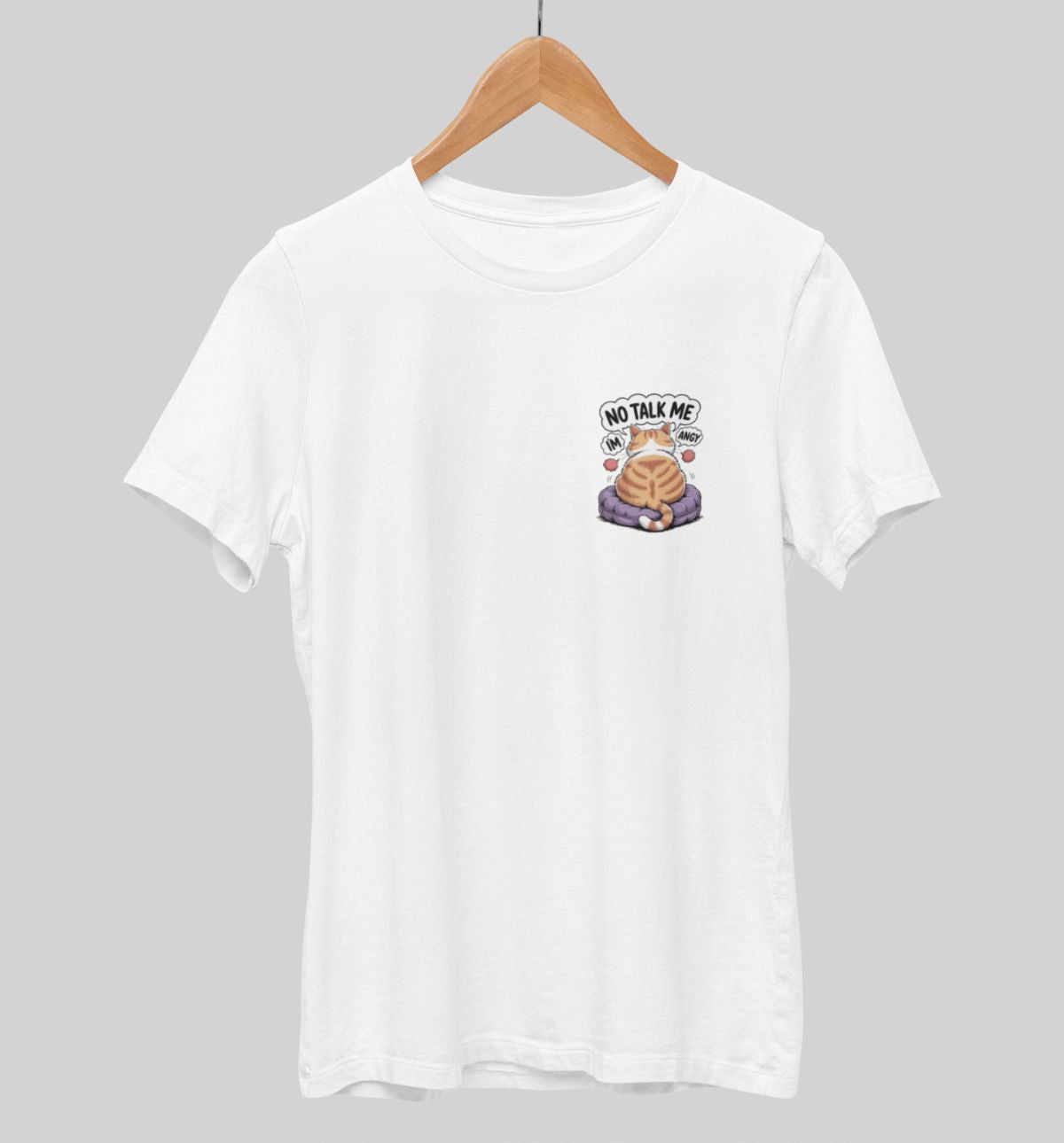 Weiße UNISEX T-Shirts Angy