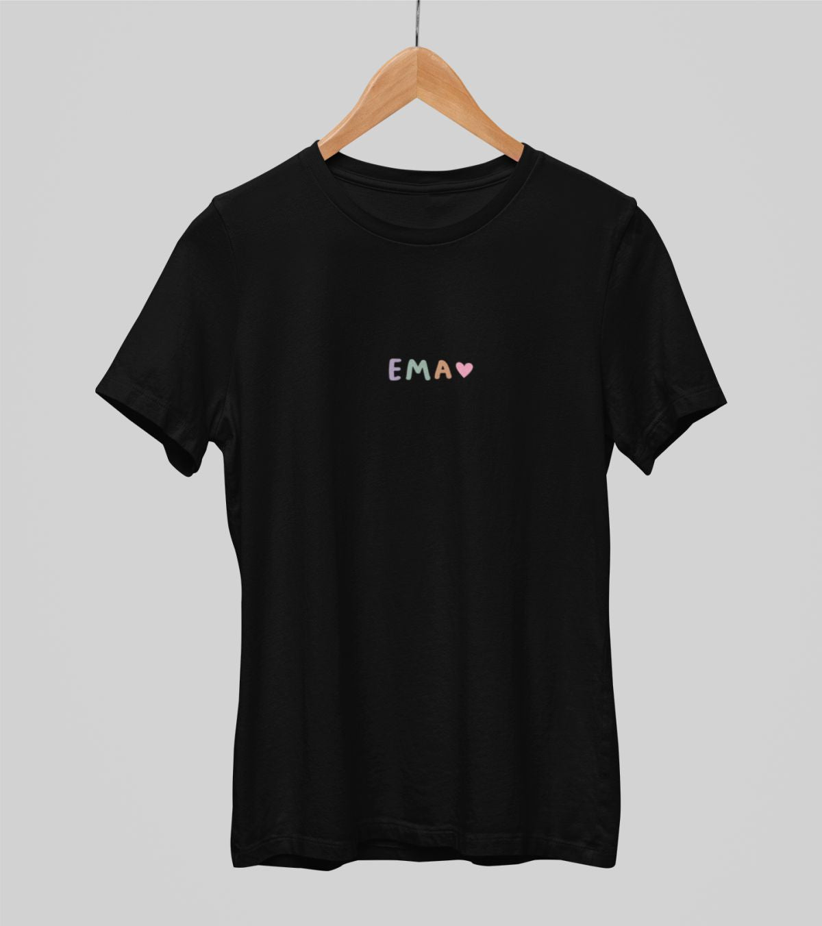 Mustad UNISEX T-särgid "Värviline ema"