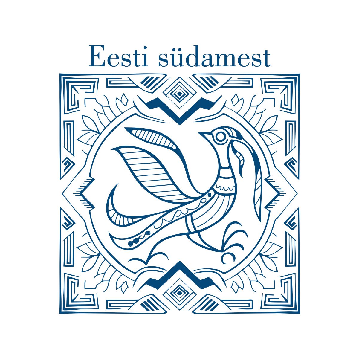 Valged UNISEX T-särgid "Eesti südamest"