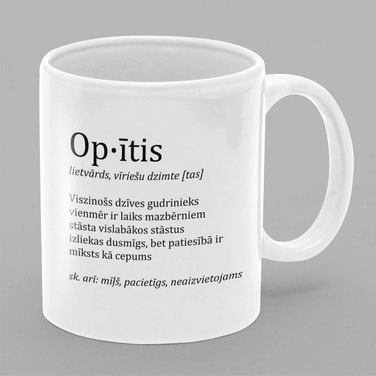 Tase  "Opīša apraksts"