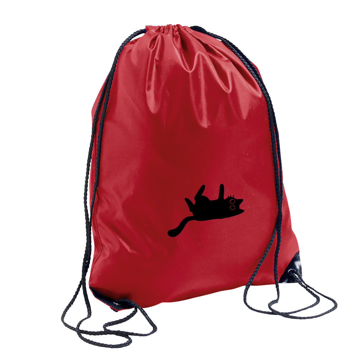 Sarkana sporta mugursoma "Kaķītis"