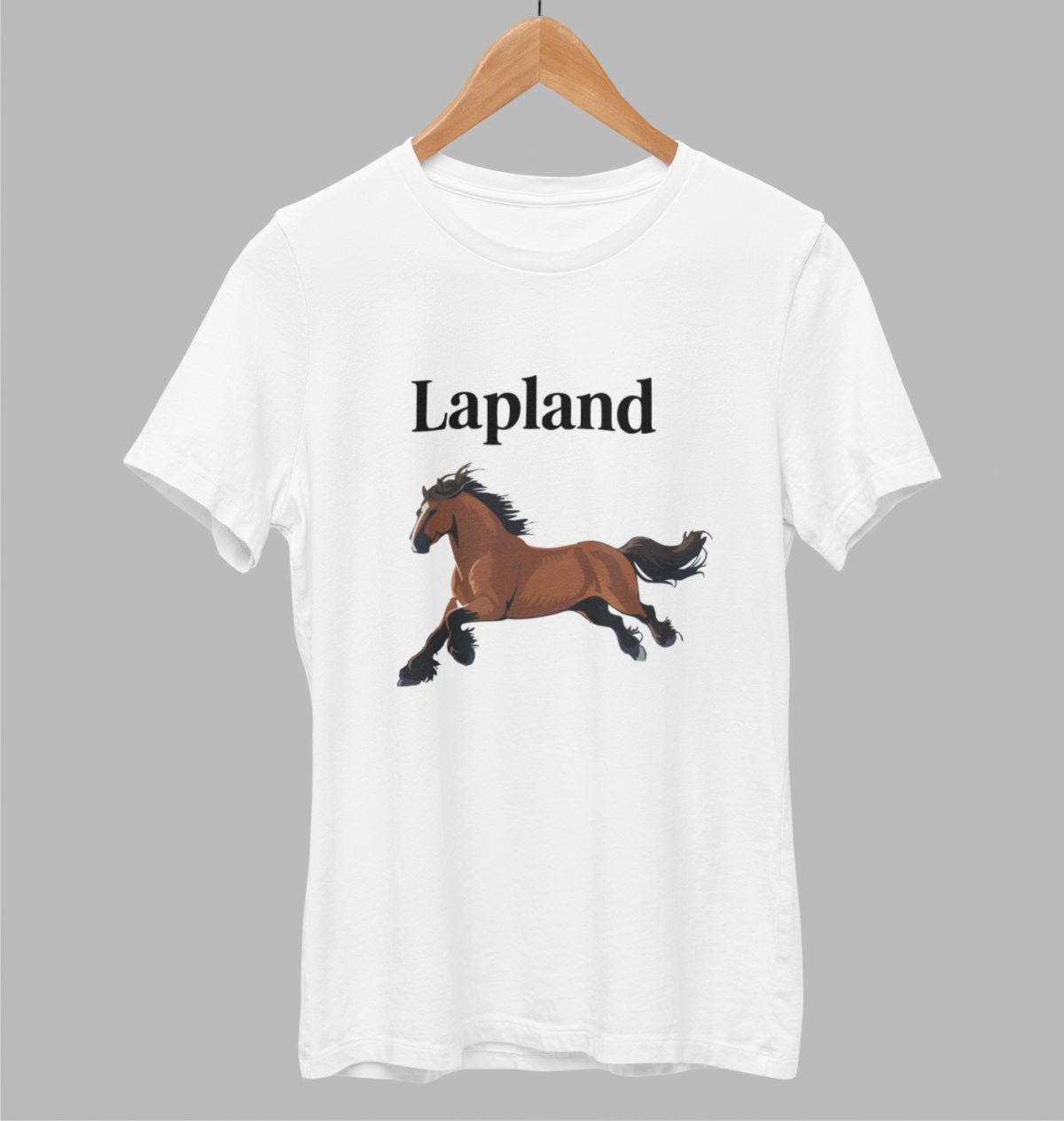 Valkoiset unisex T-paidat "Lapland"