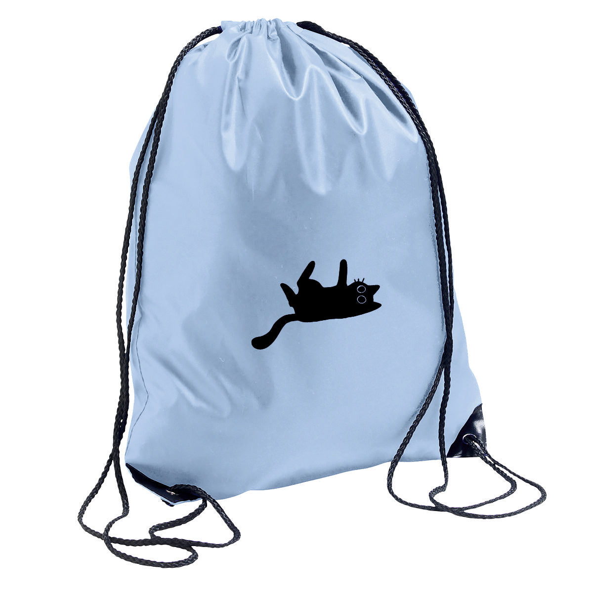 Gaiši zila sporta mugursoma "Kaķītis"