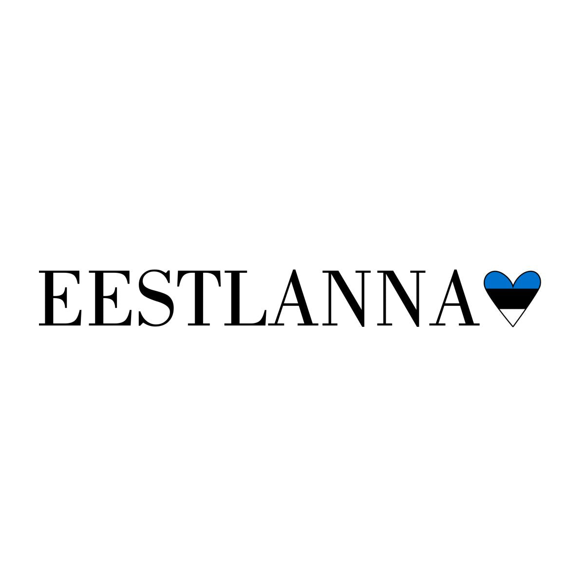 Valge unisex T-särk "Eestlanna"