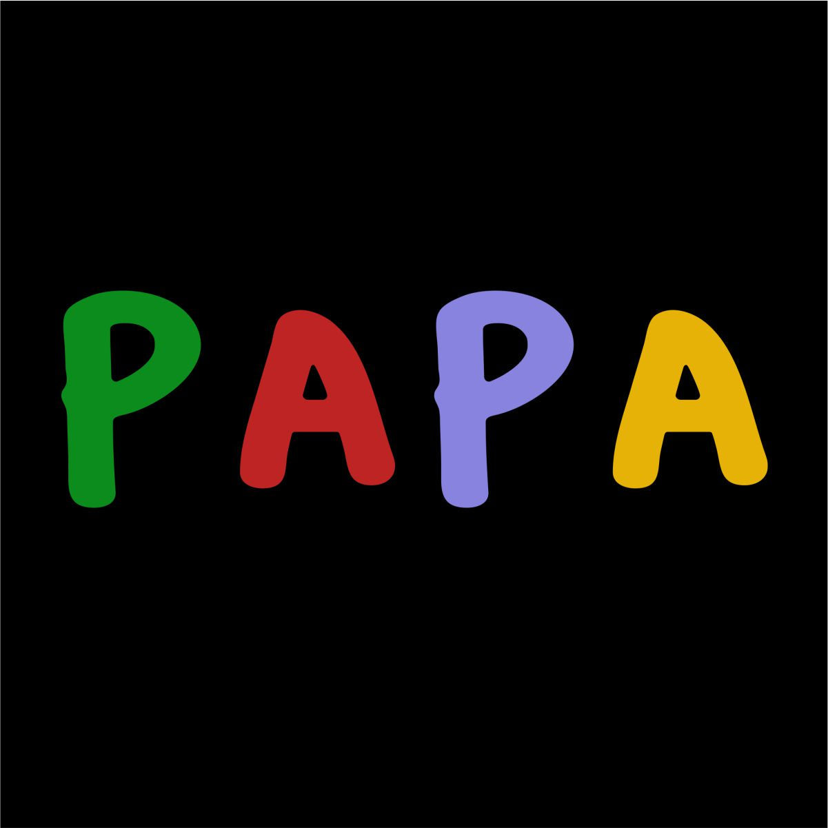 Must pusaer ilma kapuutsita "PAPA"