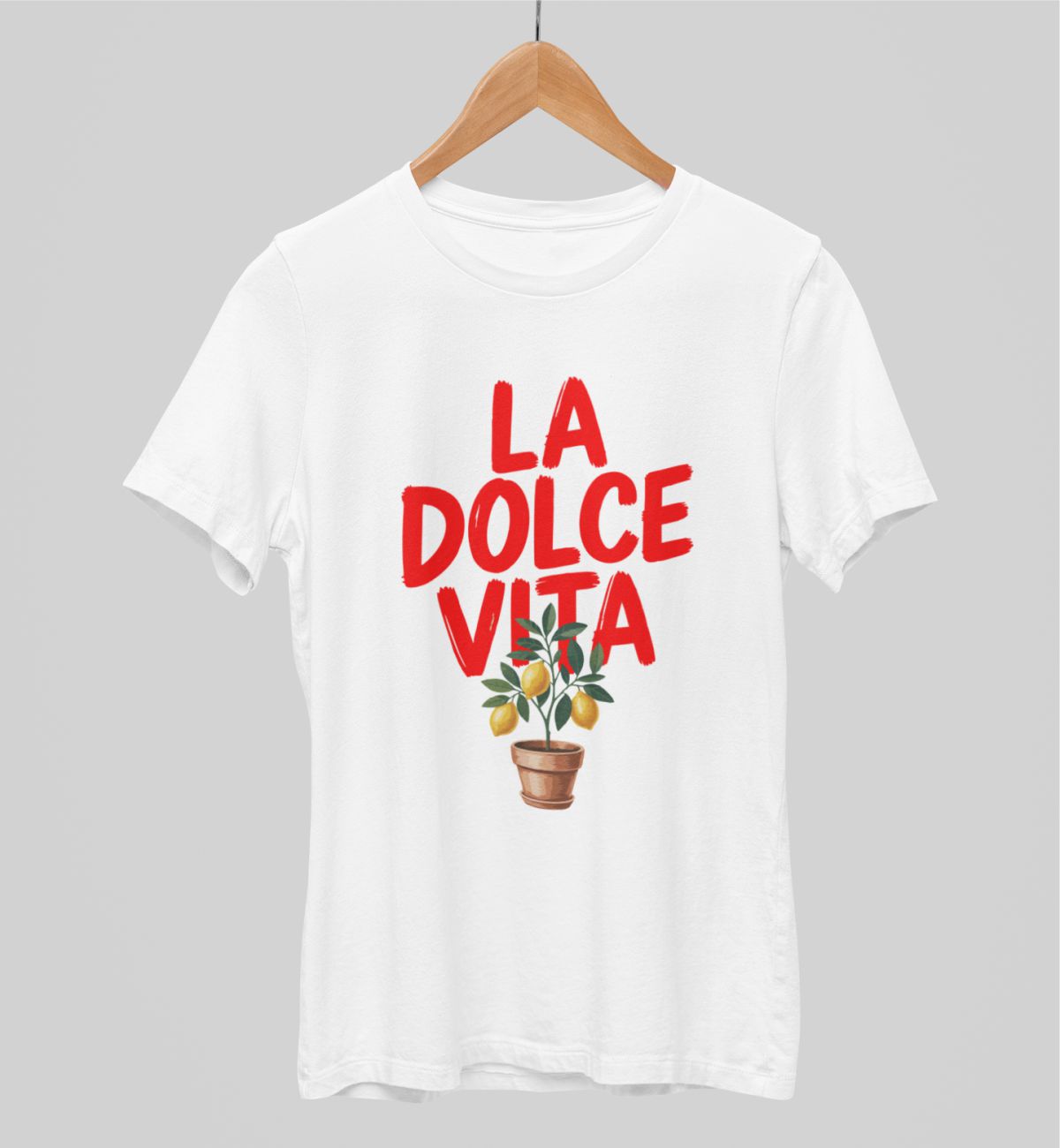 Balti UNISEX krekli "La dolce vita"