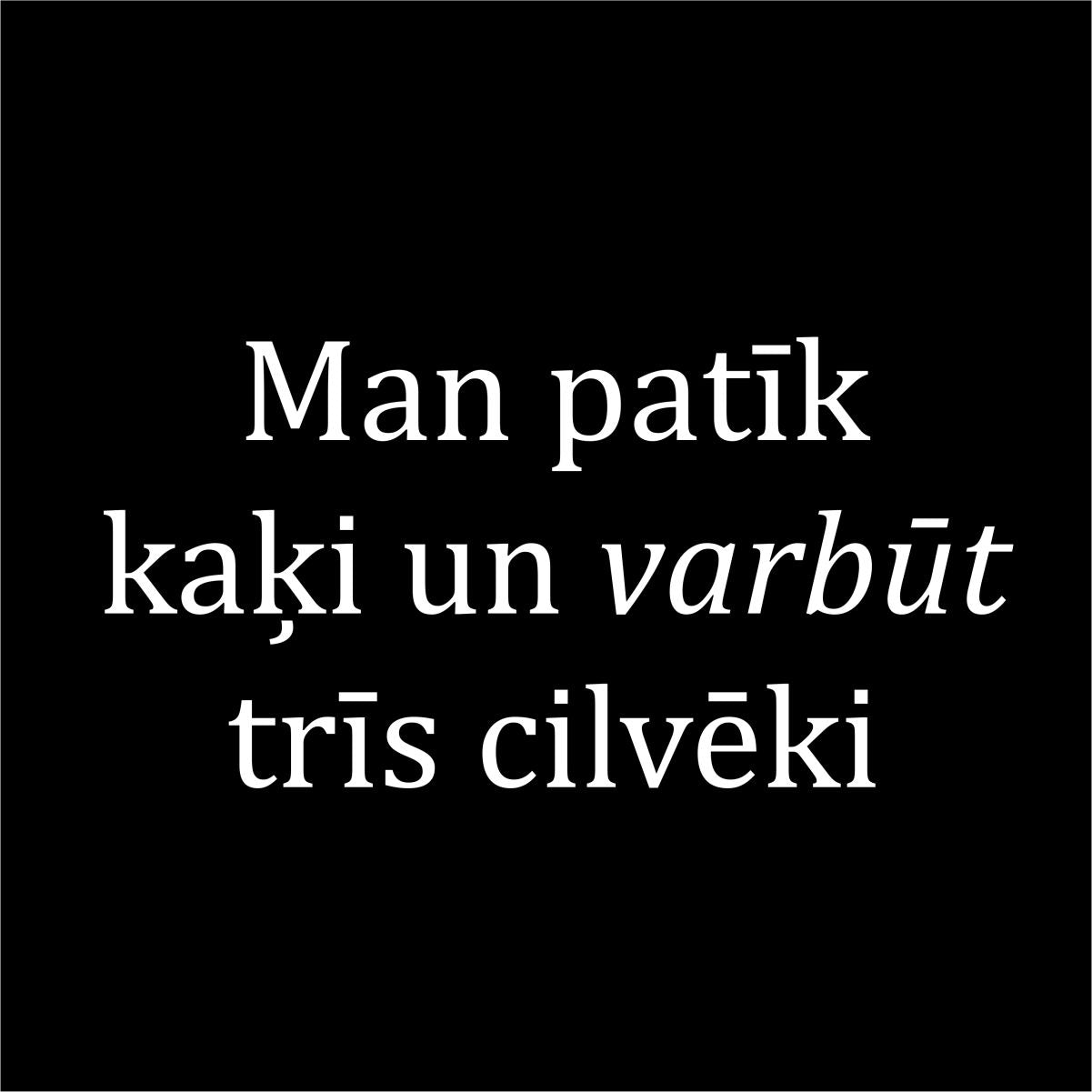 Melni UNISEX krekli "Man patīk kaķi un varbūt trīs cilvēki"