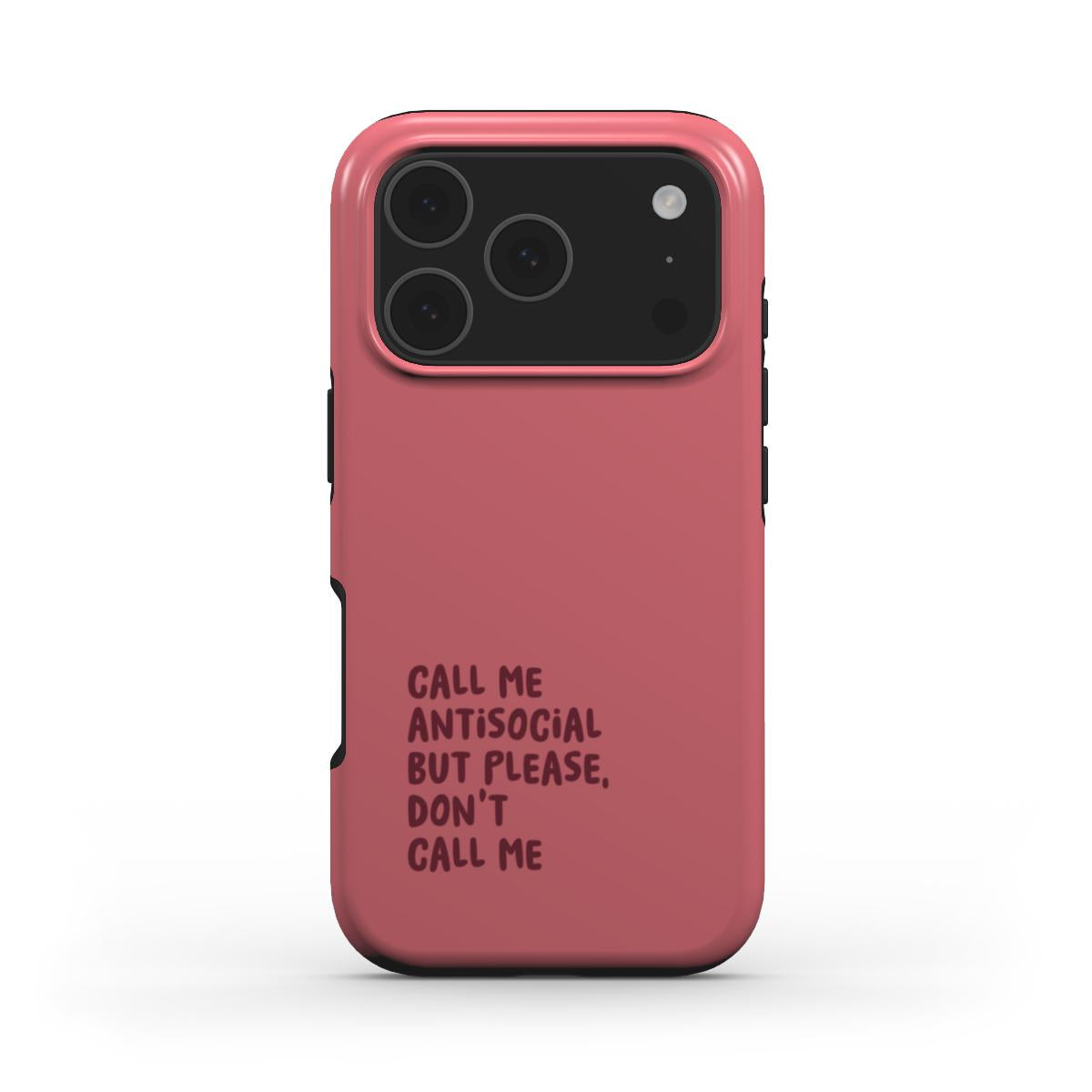 Tough Phone Case "Antisocial"