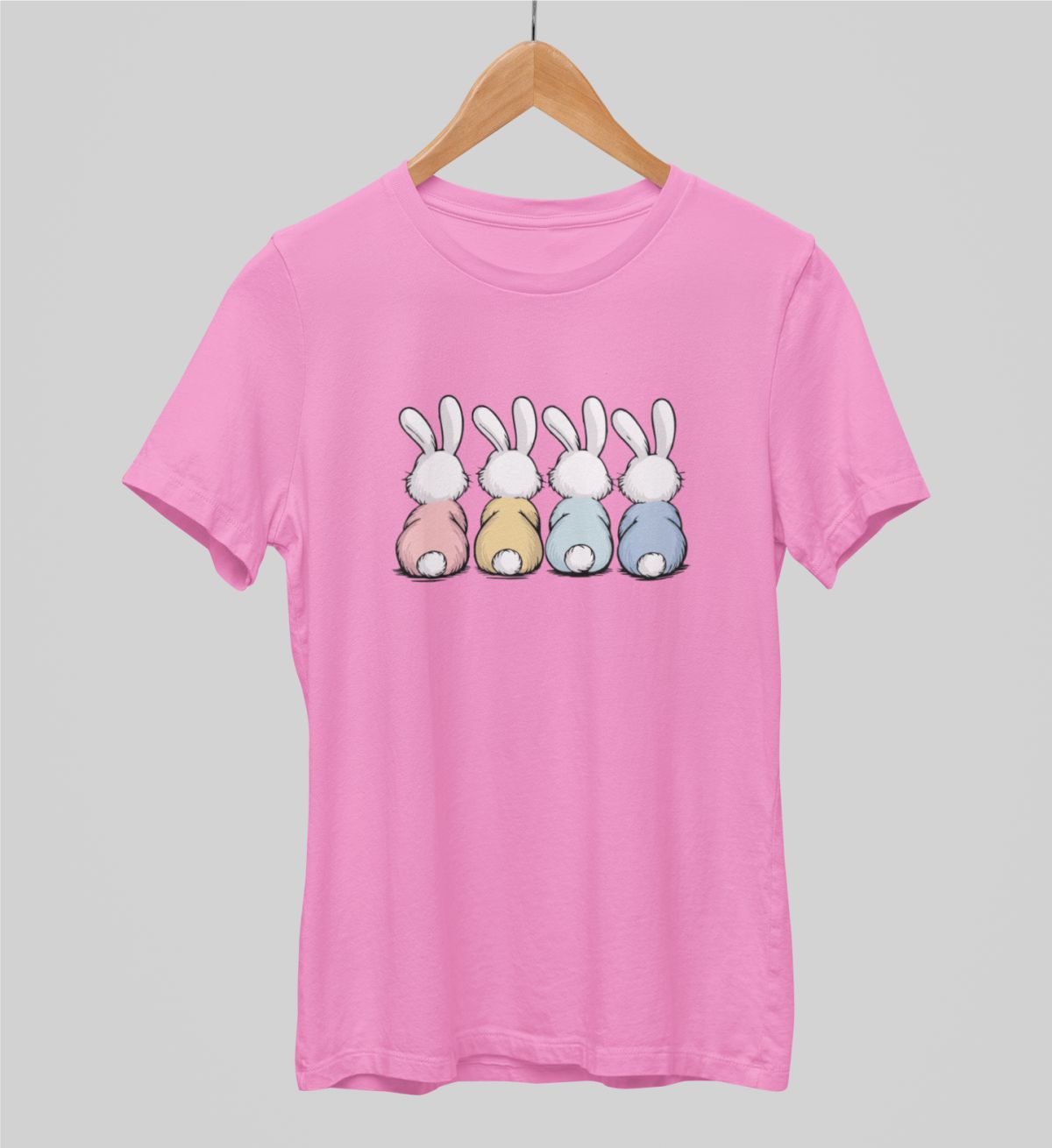 Roosad UNISEX T-särgid Karvased sabakesed