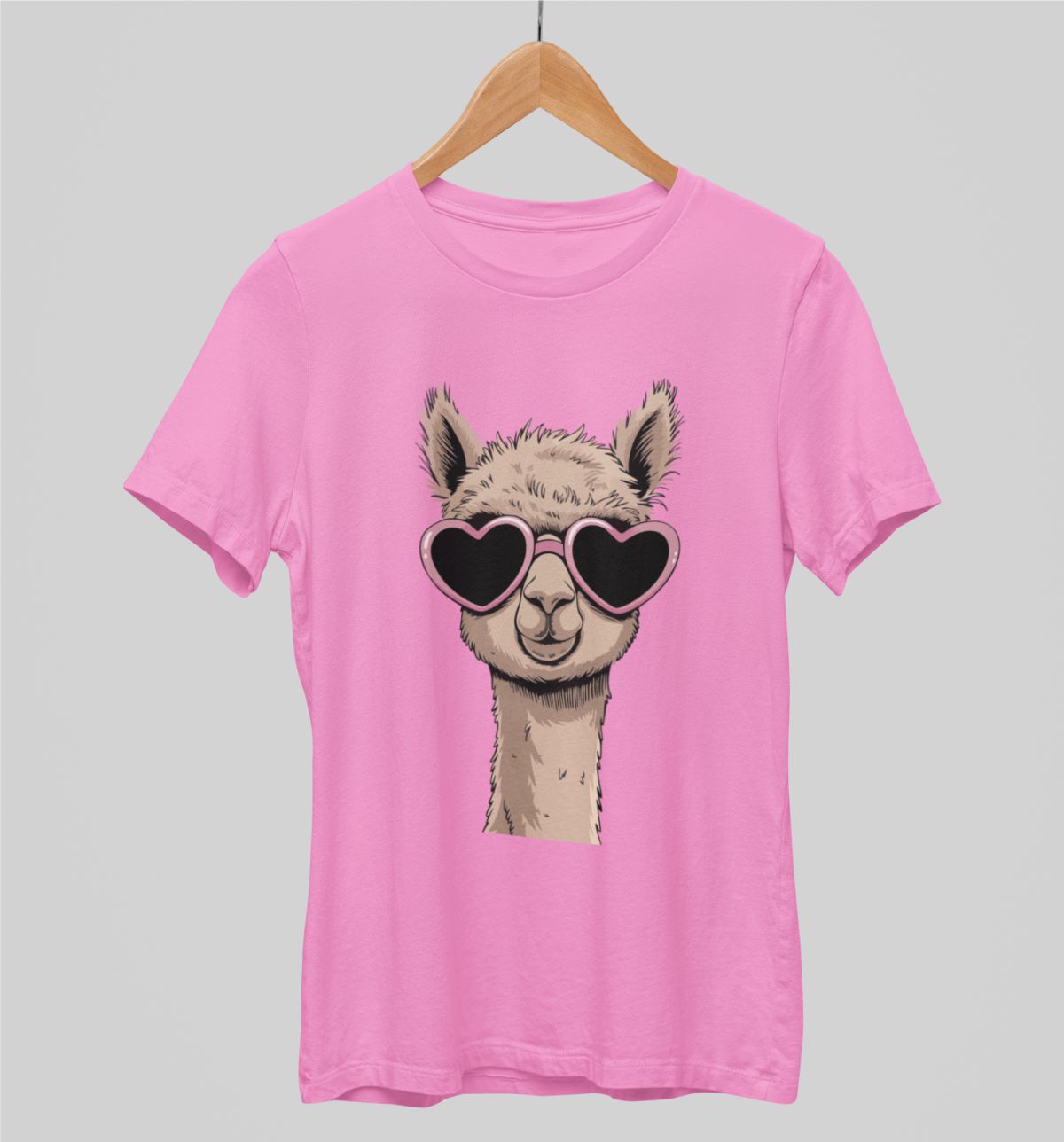 Roosad UNISEX T-särgid äge alpakas