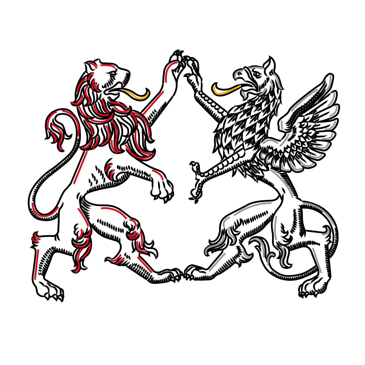 Balts UNISEX džemperis bez kapuces "Latviešu simboli"