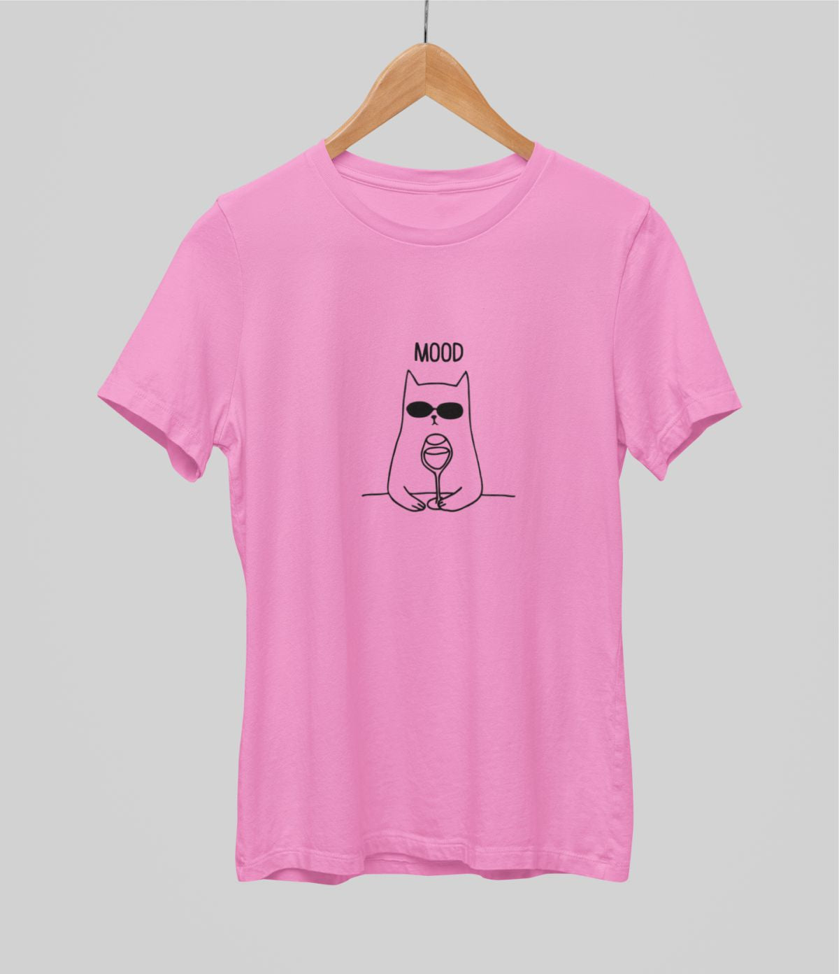 Rozā UNISEX krekli "Mood"