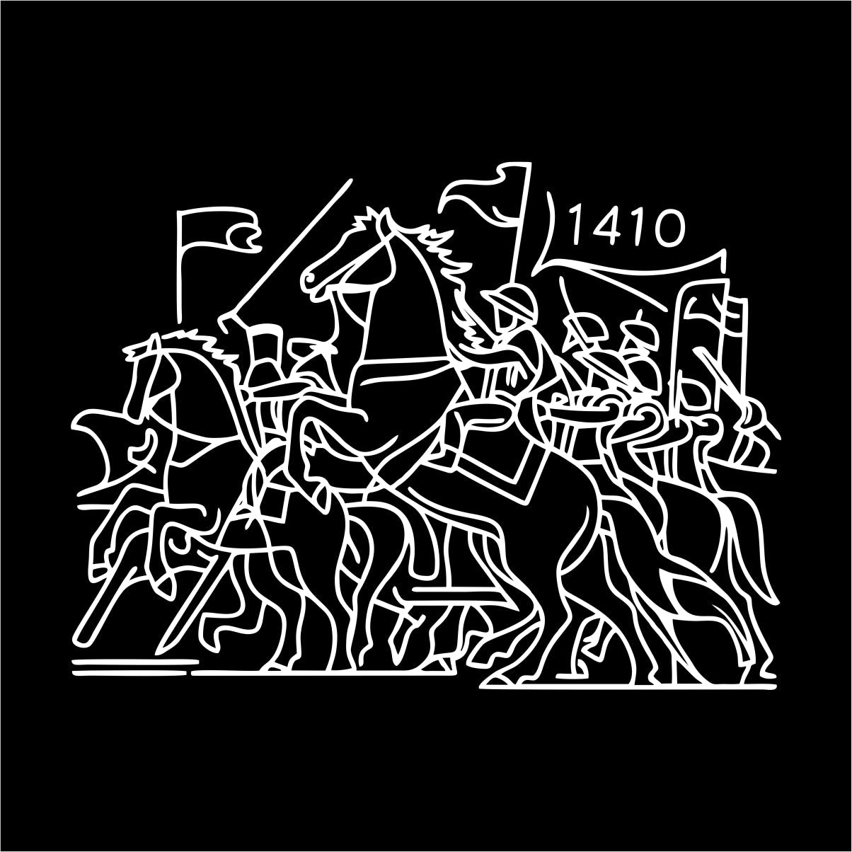 Czarna UNISEX koszulka "Atak"