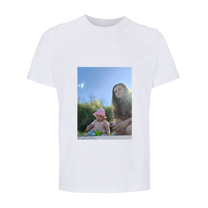 Koszulka z włastnym nadrukiem. Unisex.