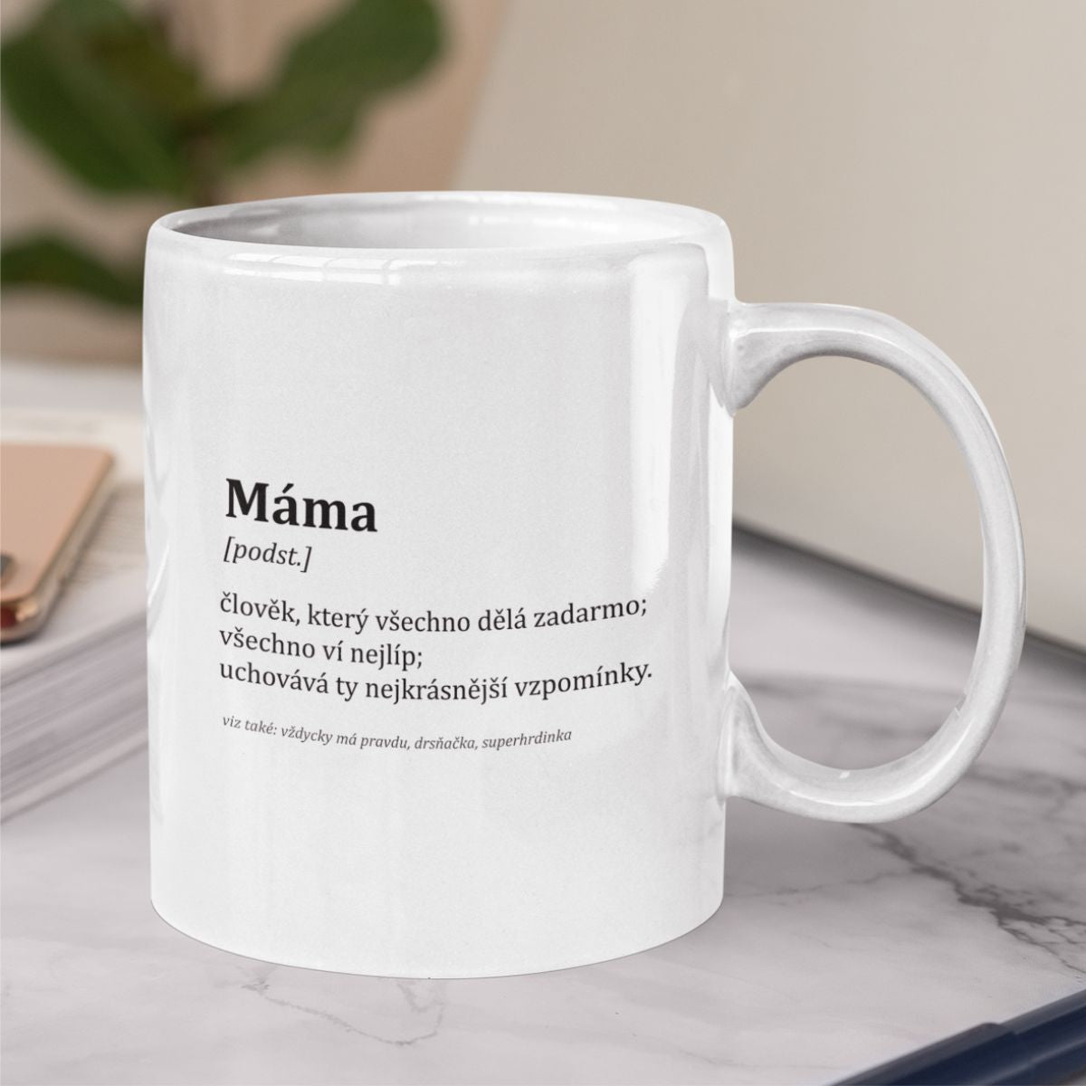 Pohár "Popis mámy"