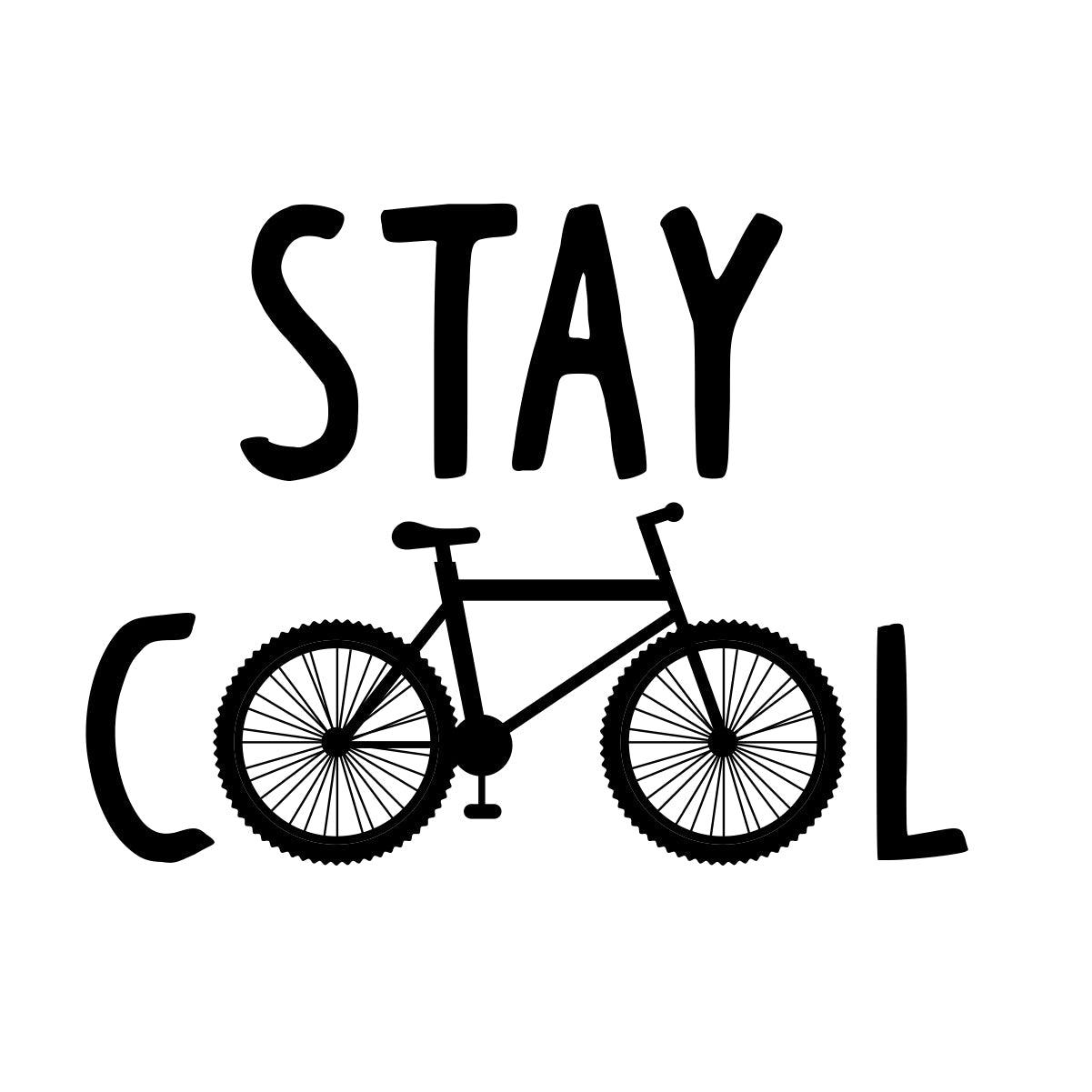 Biała UNISEX koszulka "Stay cool"