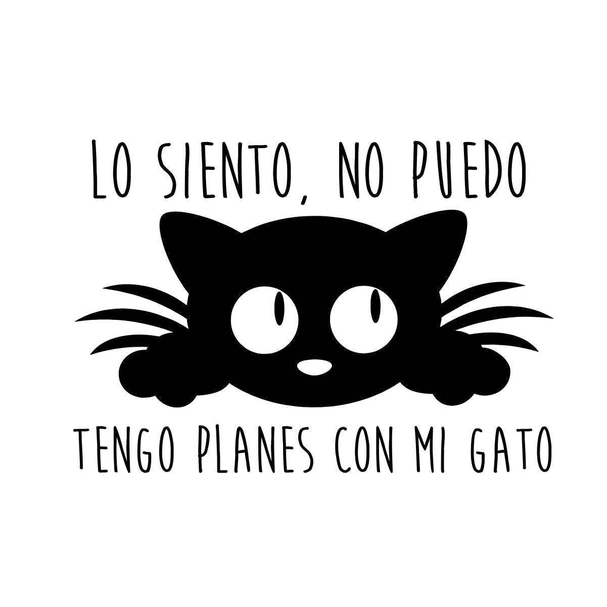 Biele UNISEX tričko „Lo siento“