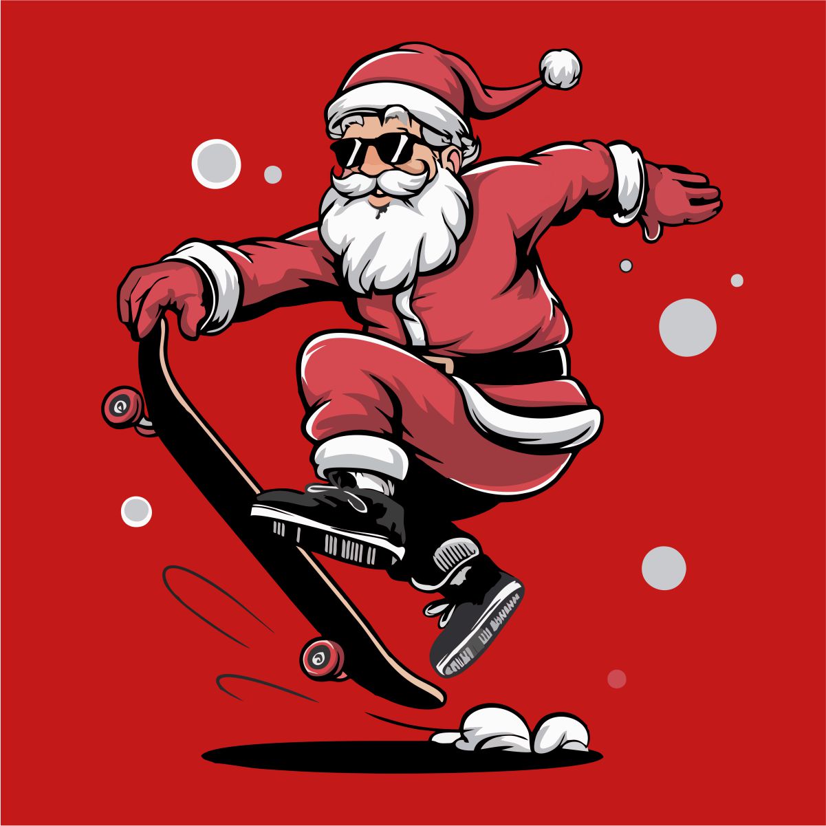 Sarkans UNISEX džemperis bez kapuces "Steidzamies dāvināt"