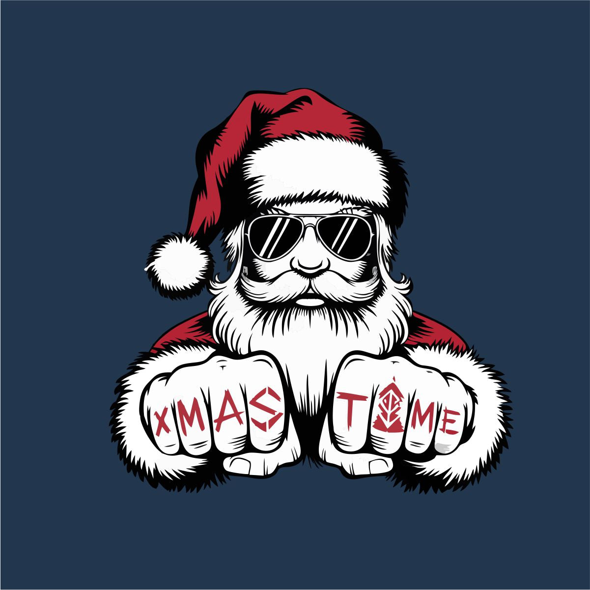 Zils UNISEX džemperis bez kapuces "Stilīgais vectēvs"