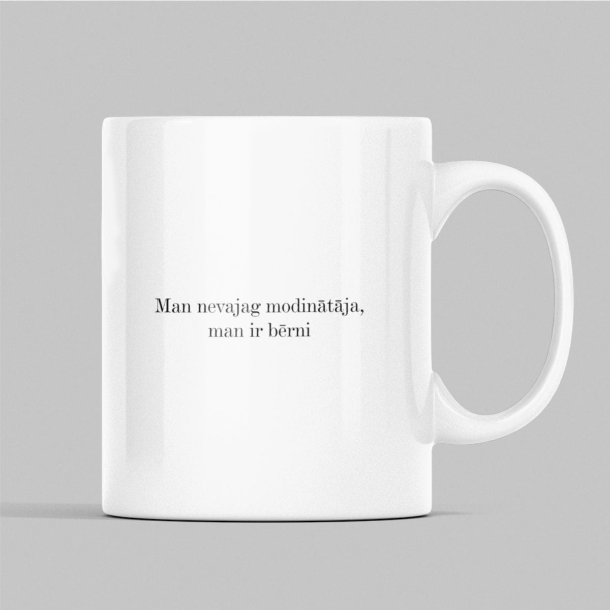 Tase  "Man nevajag modinātāja, man ir bērni"