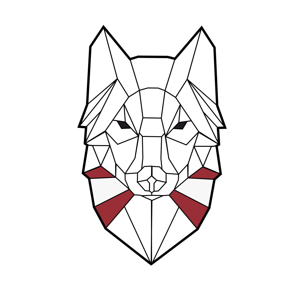 Balts UNISEX džemperis bez kapuces "Latvijas vilks"