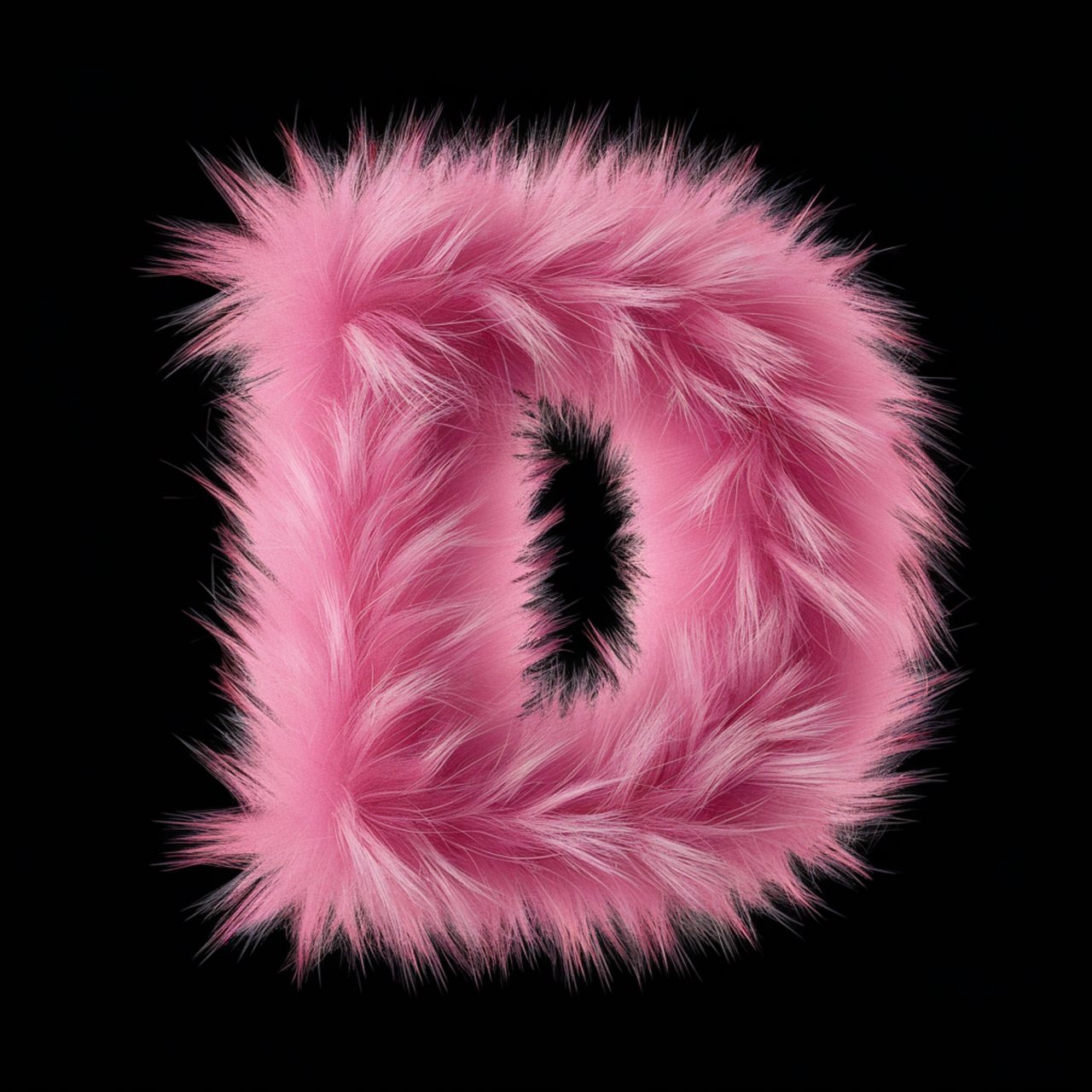 Svart UNISEX tröja “D Buchstabe”