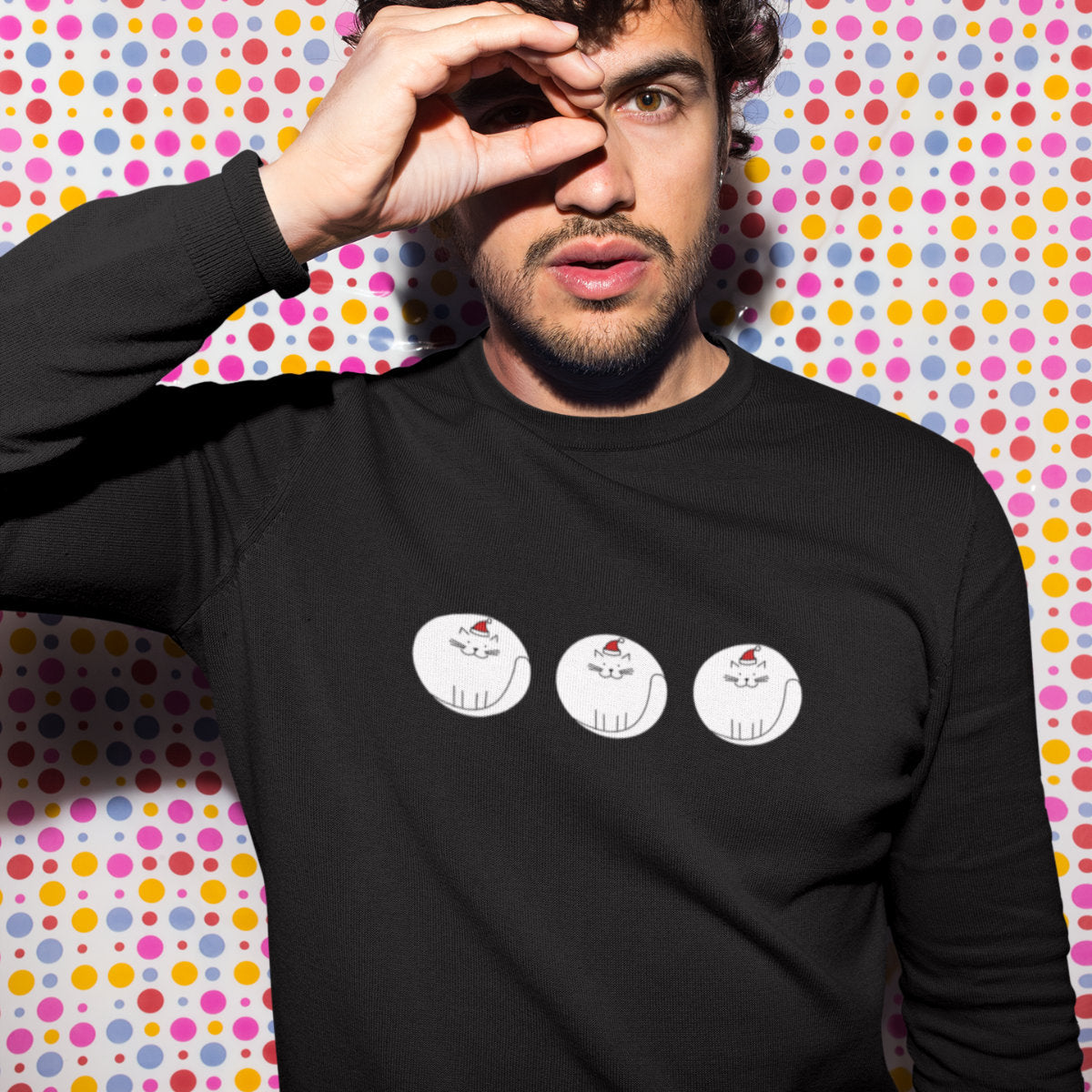 Bluza czarna Tłuste Święta