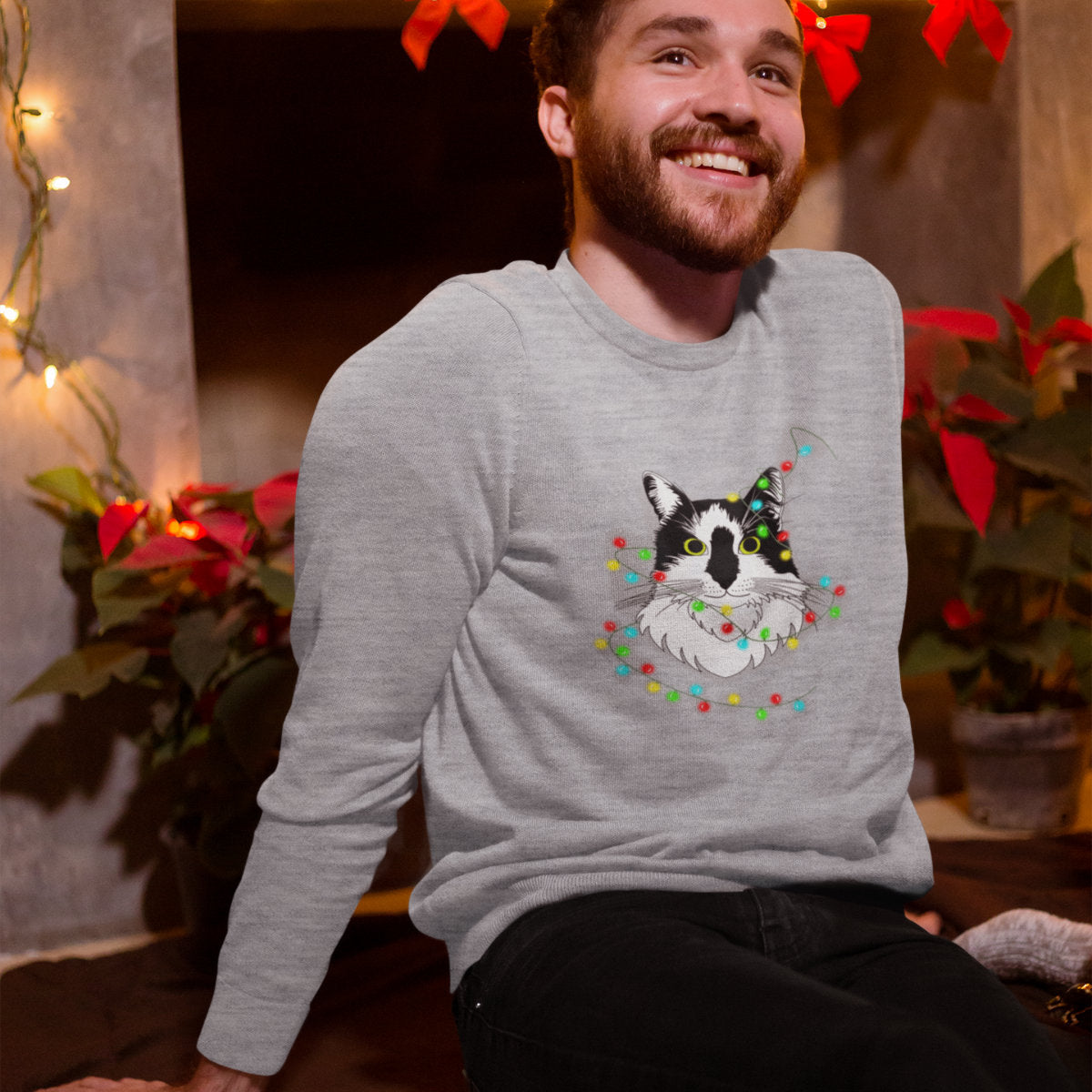 Bluza melanżowa szara Zaplątani