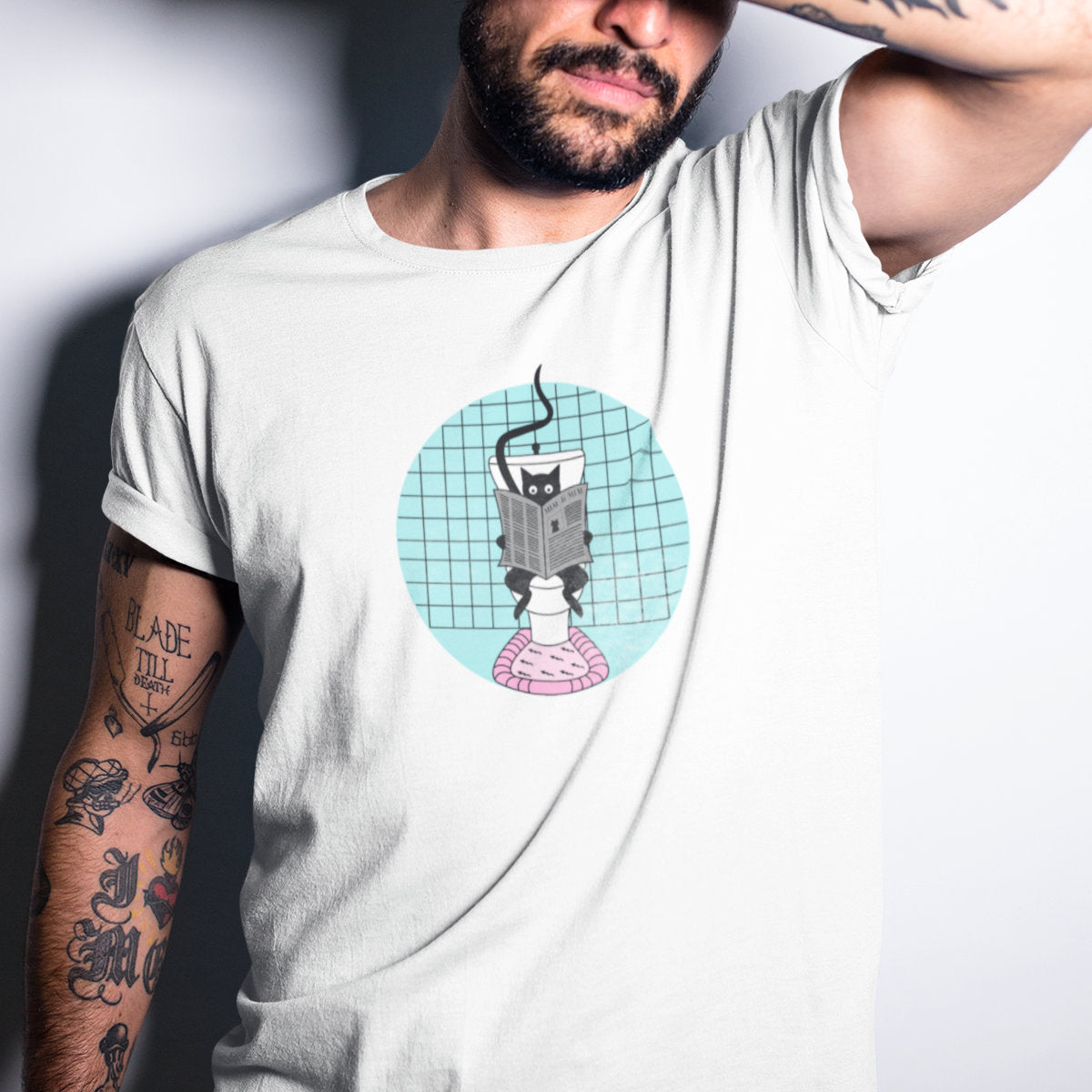 Biele tričko „Taking Time for Yourself“