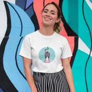 Biały T-shirt Poświęcenie czasu dla siebie