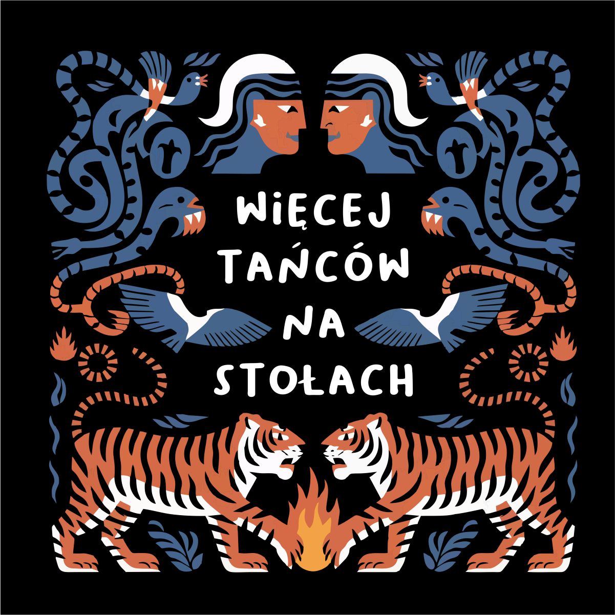 Čierne tričko s potlačou na chrbte „Viac tanca na stoloch“