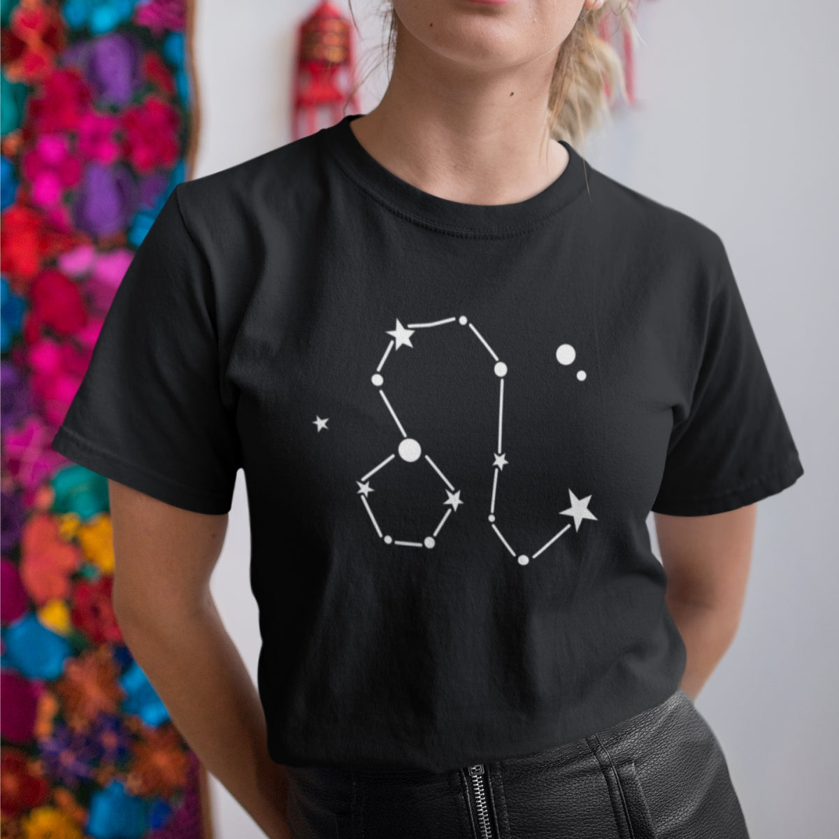 Čierne tričko „Znamenie Leva“