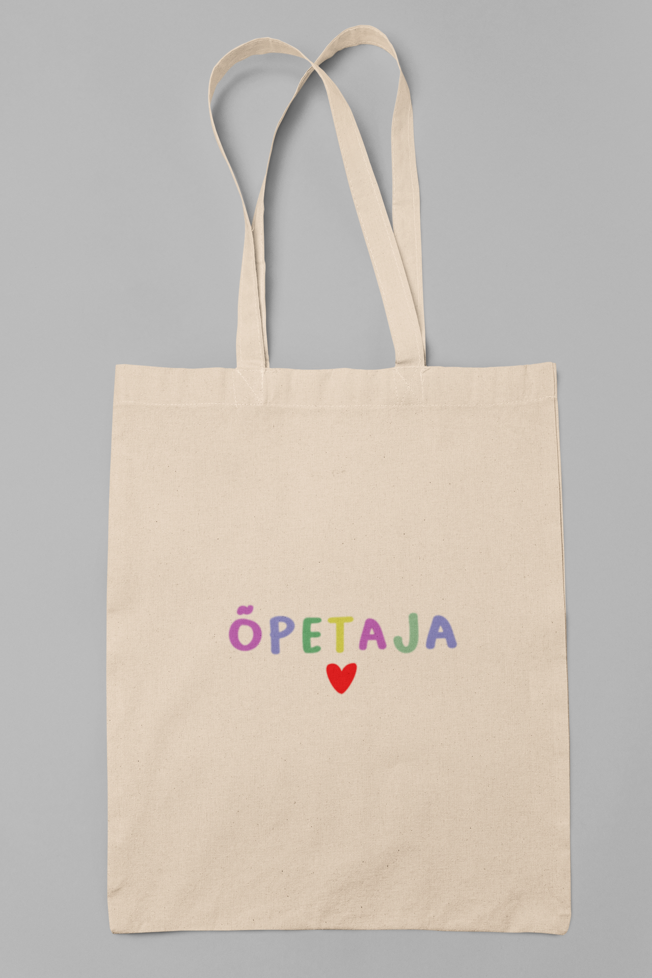 Puuvillane ostukott "Õpetaja"