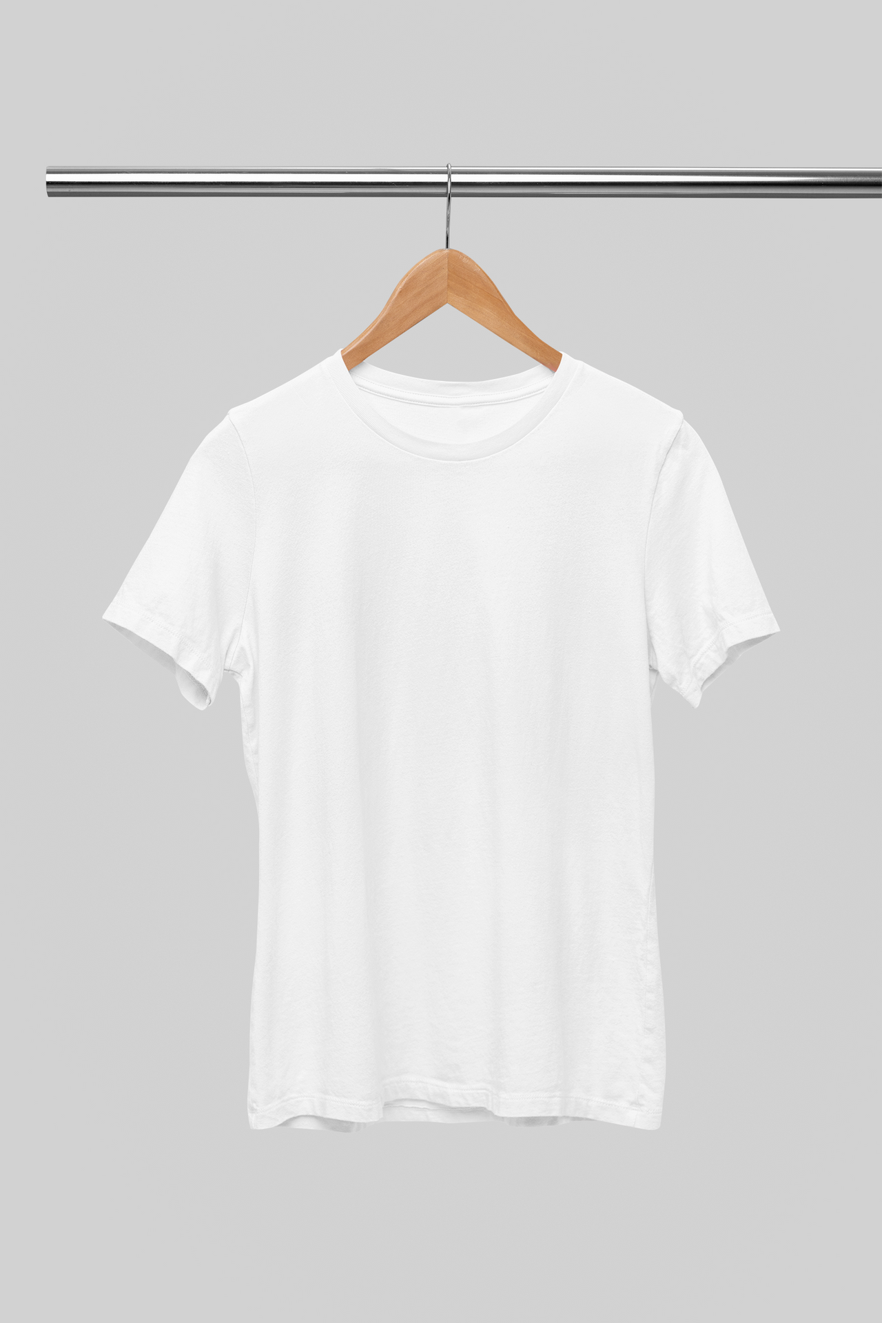 Białe koszulki UNISEX bez nadruku