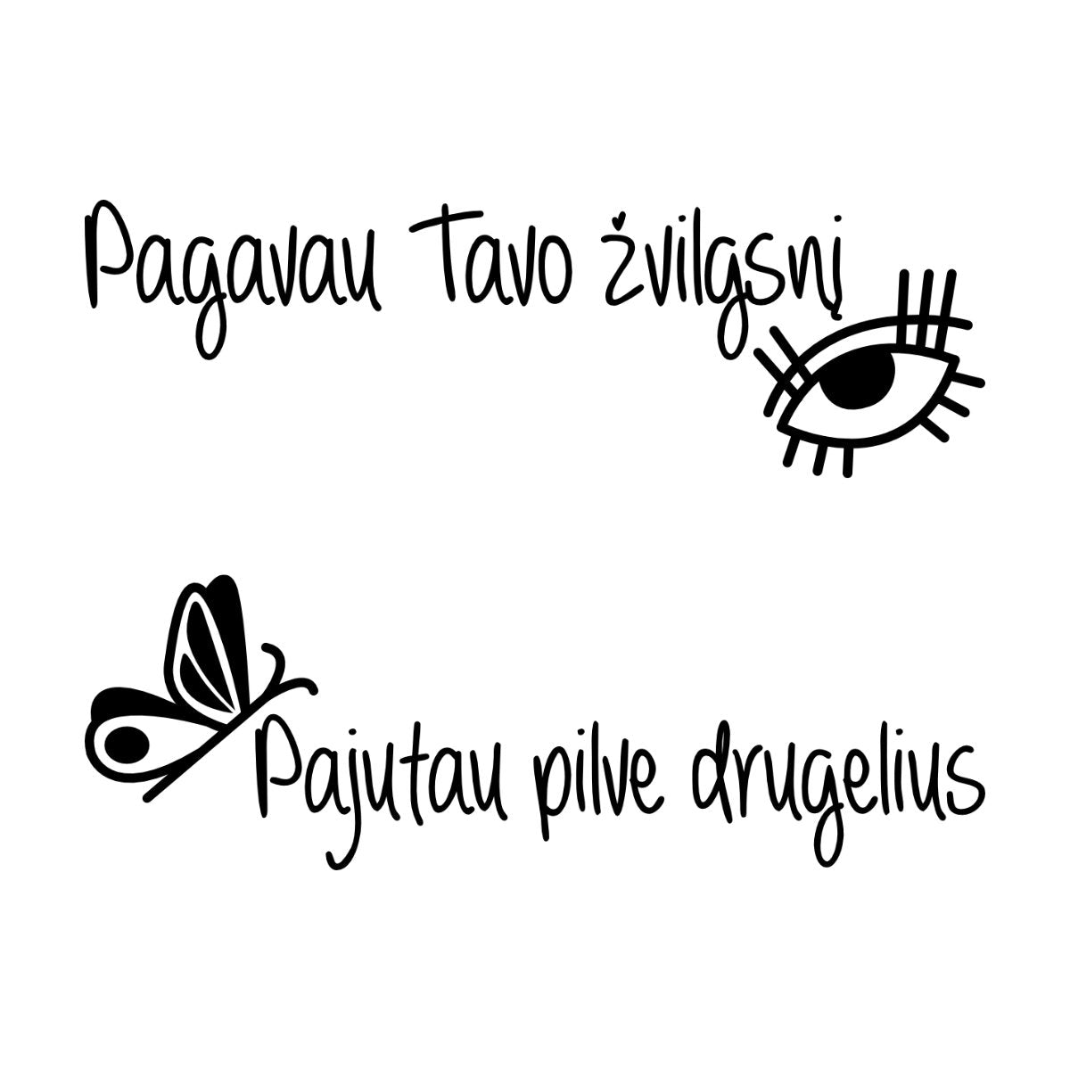 Balti džemperi bez kapucēm pāriem "Noķēru un sajutu"