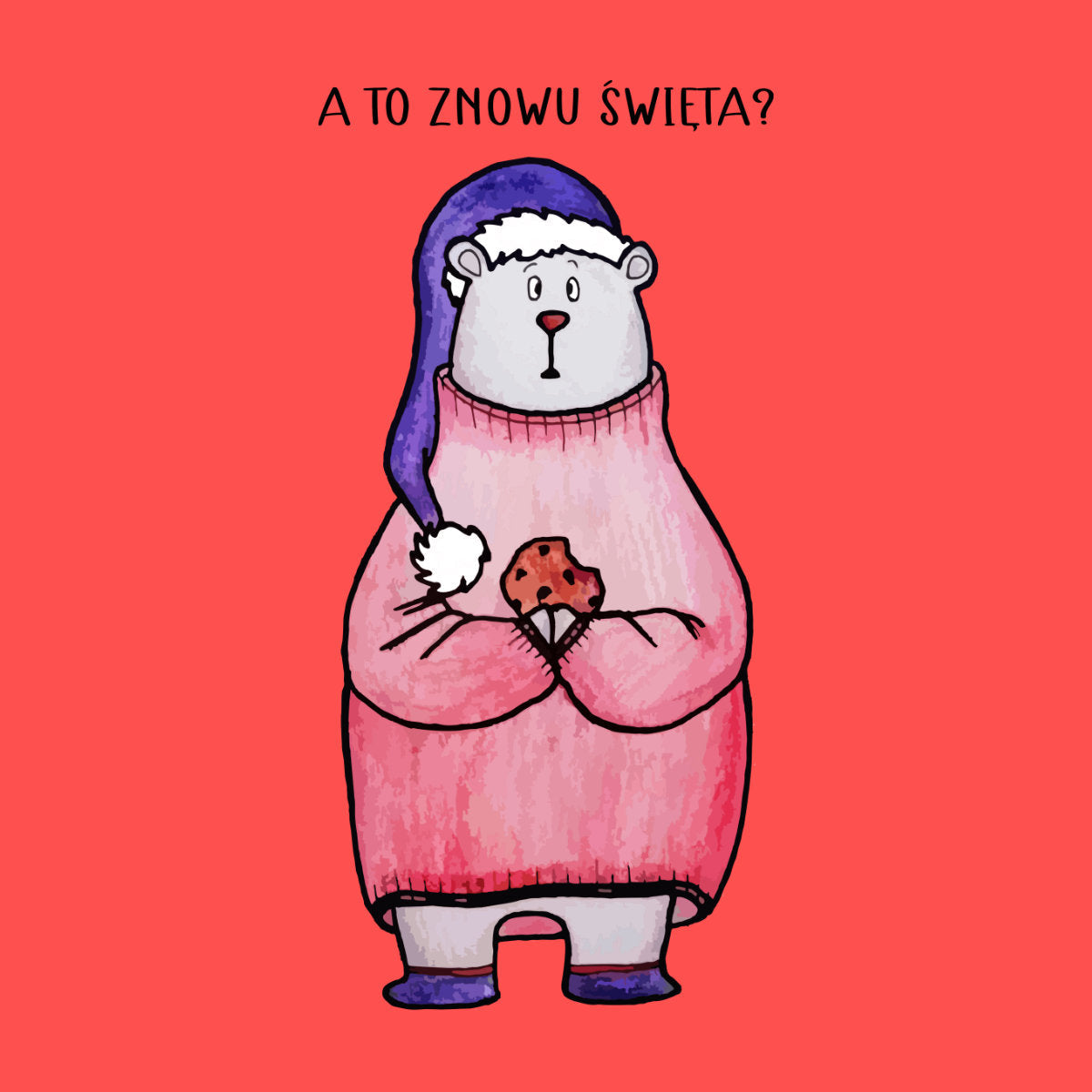 Czerwona bluza A to znowu Święta?
