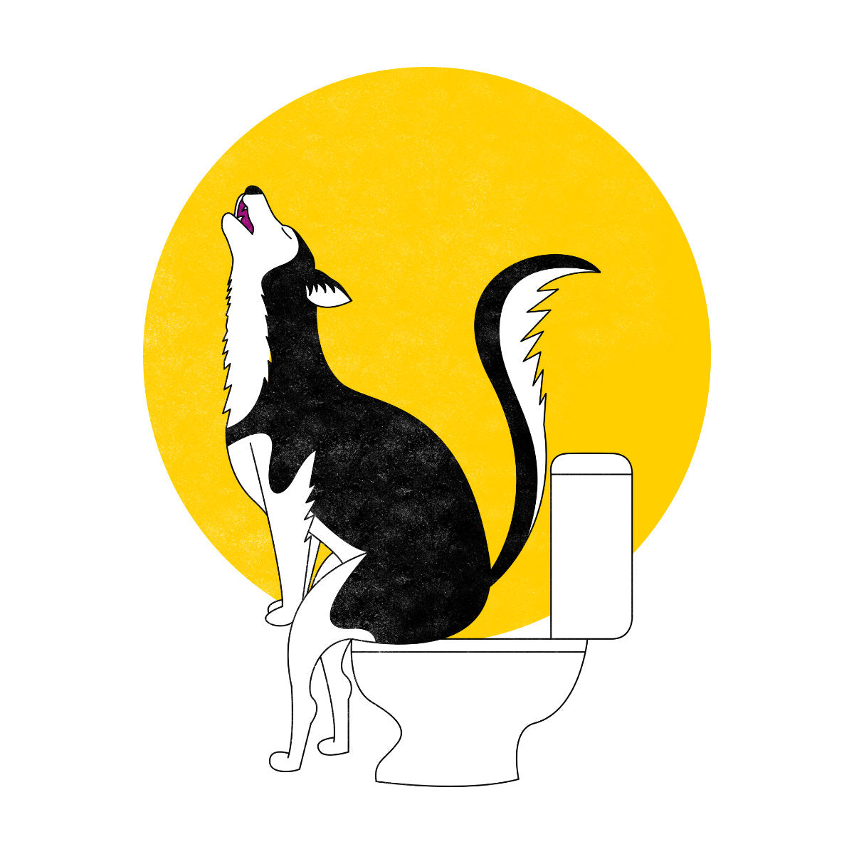 White T-shirt The howling