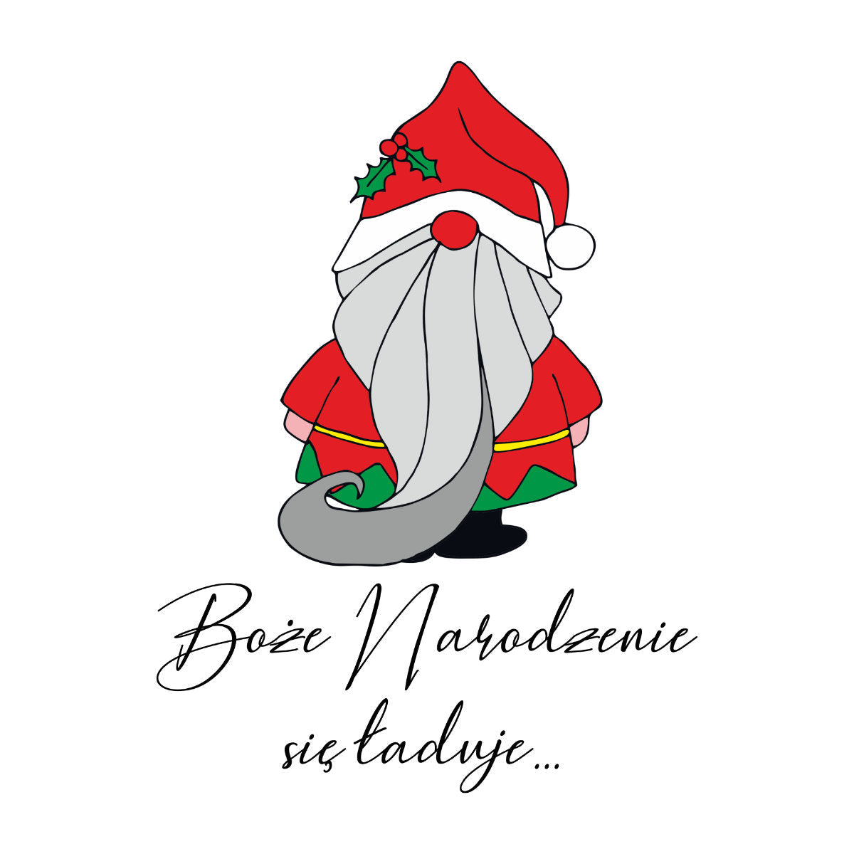 Biały UNISEX T-shirt Boże Narodzenie się ładuje