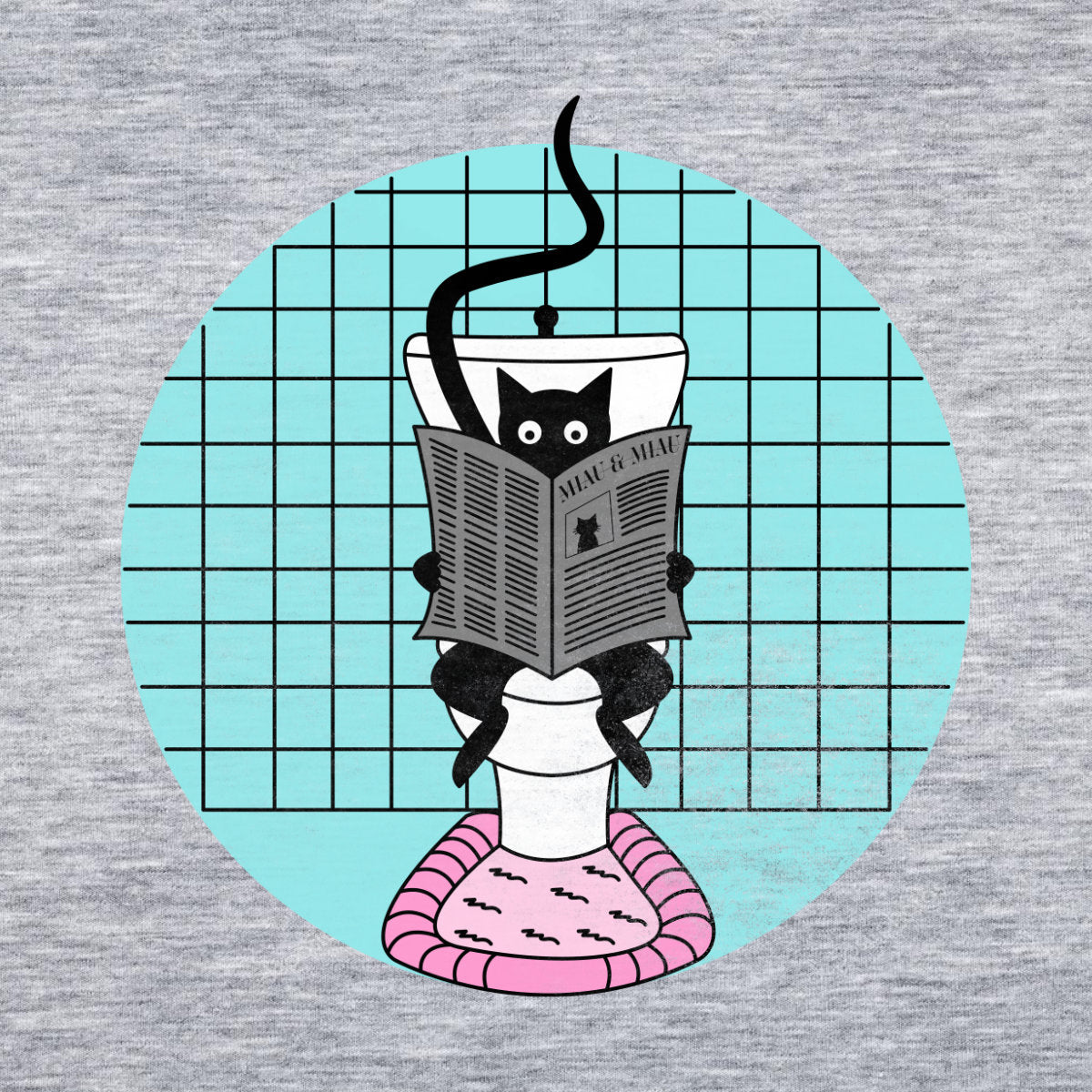 Šedé melírované tričko „Taking Time for Yourself“