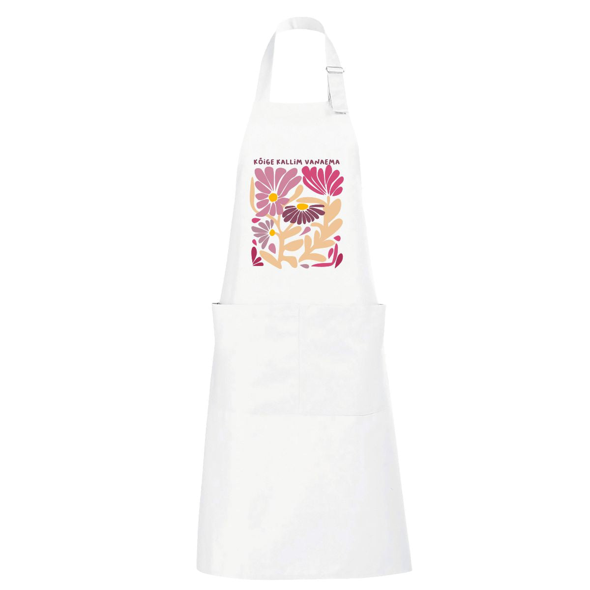 Valge pikk põll Vanaema lilleaed