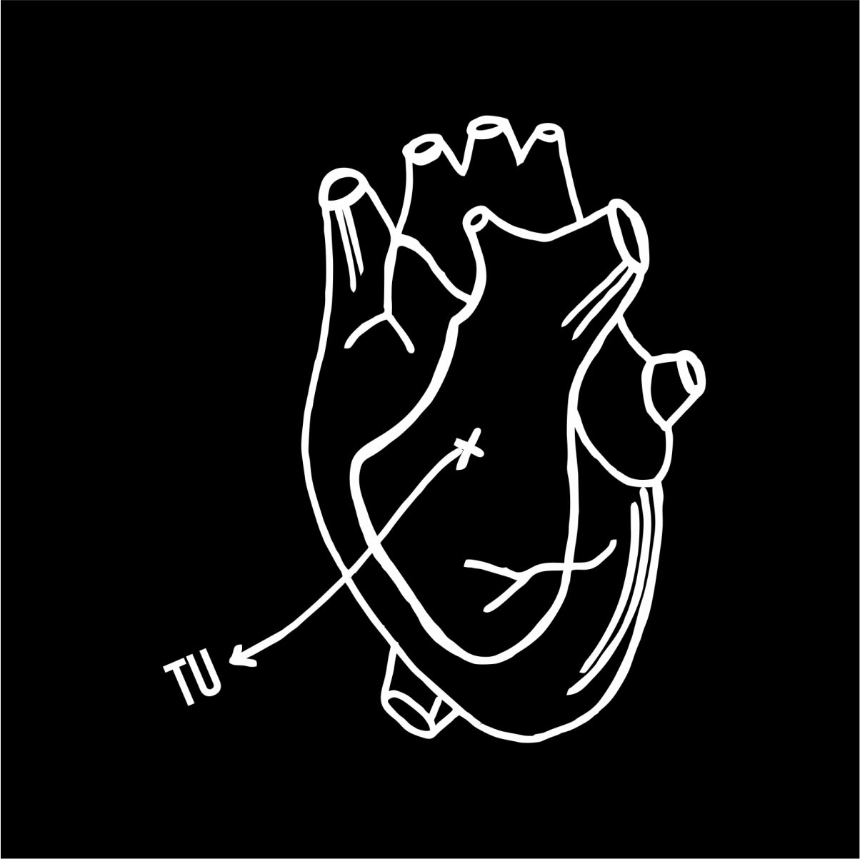 Melni džemperi bez kapucēm pāriem "Tu esi manā sirdī"